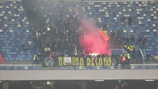 L&#39; ENTRATA DEI FRUSINATI AL MARADONA DI NAPOLI - ULTRAS