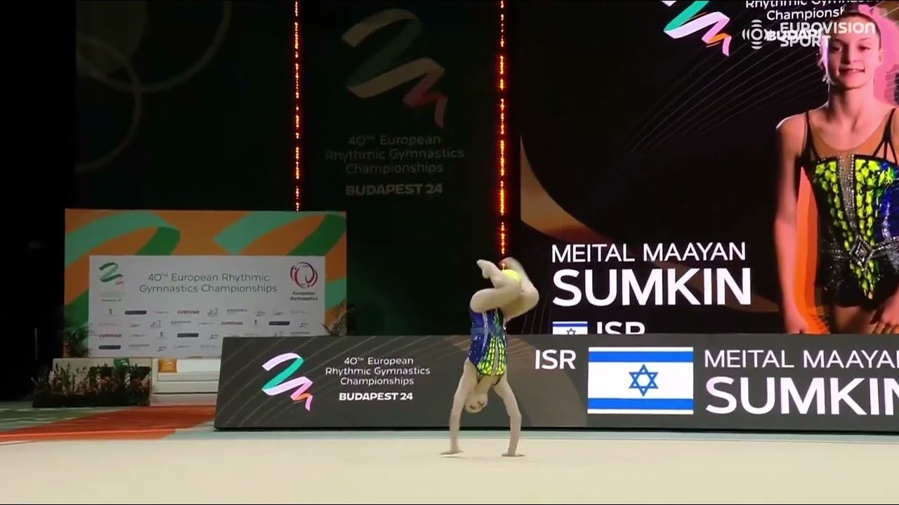SUMKIN Meital Maayan (ISR) BALL EF 33,55 - ECH Budapest 2024