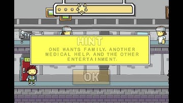 Scribblenauts Remix Walkthrough - Level 5-4