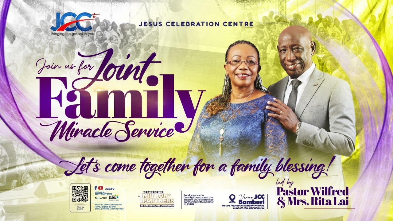 Pastor Wilfred Lai | Joint Family Miracle Service | Live From Jesus Celebration Center Bamburi,  MSA