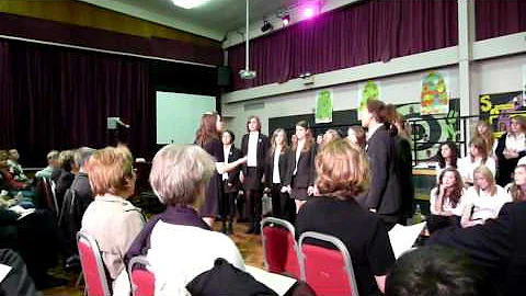 Newslands Year 9 Choir singing Killing Me Softly d...