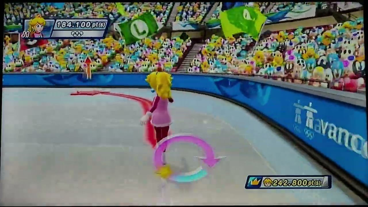Mario & Sonic at the Olympic Winter Games Figure Skating #24 (Peach)