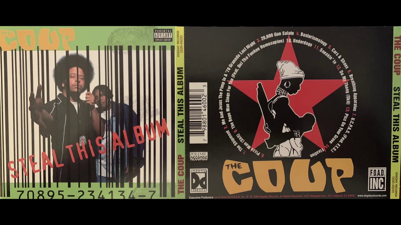 洋楽 THE COUP 7. THE COUP - THE U.C.P.A.S. w/ F.T.S. - STEAL THIS ALBUM 1988