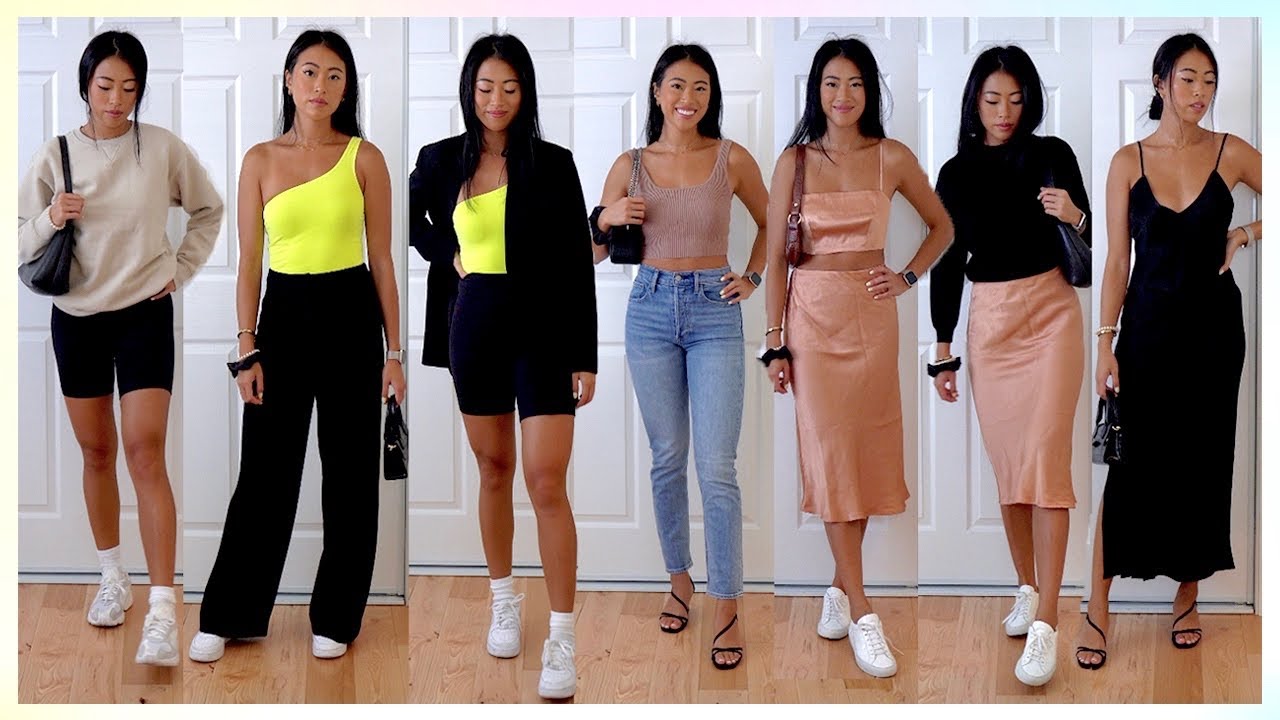 9 VERSATILE FALL OUTFITS LOOKBOOK | Aritzia, Asos, Mango | Christine Le