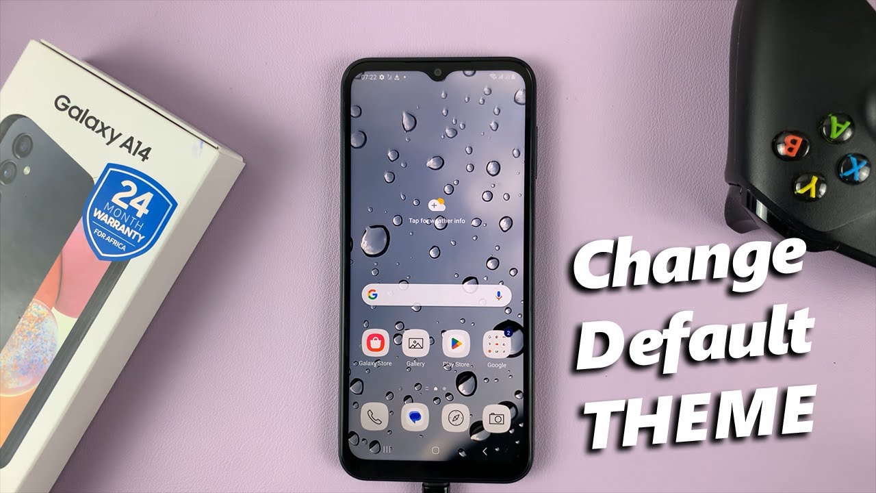 How To Change Theme On Samsung Galaxy A14 YouTube