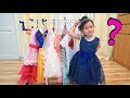 化妝遊戲變身公主裙子去派對！過家家玩具 兒童可愛變裝短劇~ Transform Princess Makeover Kids Go To Party！