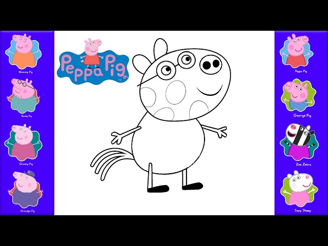 Como Desenhar a Peppa Pig - (How to Draw Peppa Pig) - SLAY DESENHOS #105 