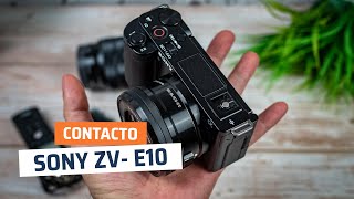 Primeras impresiones Sony ZV-E10: la cámara para Vlog con objetivos intercambiables más compacta