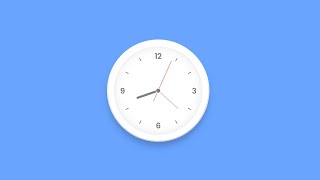 Working Analog Clock Using Html5 CSS3 & Javascript. Bangla Tutorial 2021