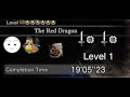 [MHW:I]赤き龍　ムフェト・ジーヴァ　Level１討伐　片手剣ペア　不屈なし　19'05"23/The Red Dragon Safi'jiiva Sword and Shield duo