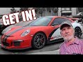 82 Year Old Man&#39;s First Time In A Porsche!