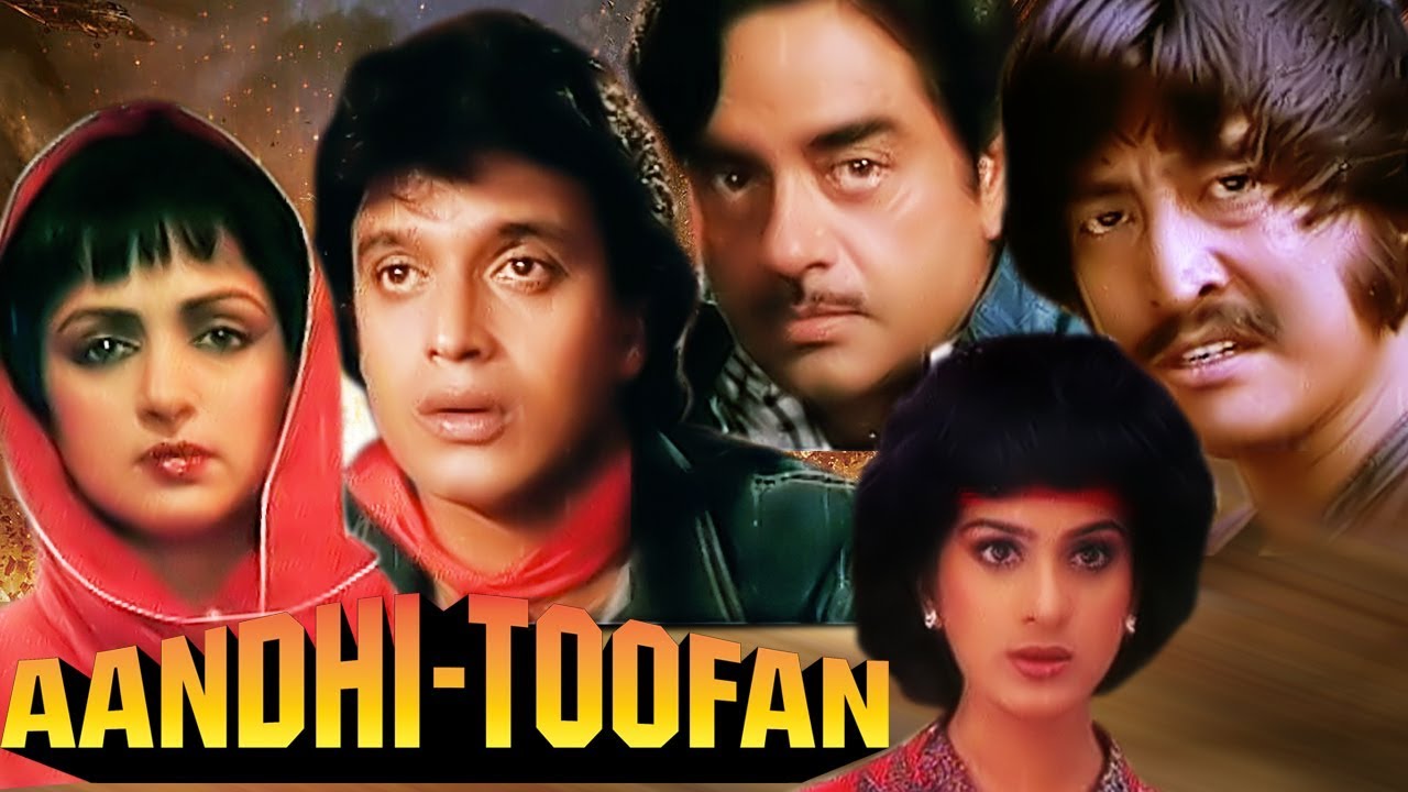 Download Aandhi Toofan | Full Movie | Mithun Chakraborty | Shatrughan Sinha | Hema Malini |Hindi Action Movie