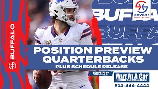 Bills 2024 Schedule Release & QB Room Preview | Cover 1 Buffalo Podcast | C1 BUF