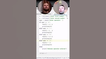 🐍 Мастерим калькулятор на Python: Изучаем основы программирования #python #shorts #калькулятор