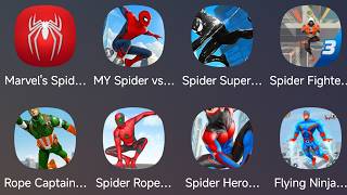 Marvel's Spider-Man,Mr Spider Hero,Spider Superhero,Spider Fighter 3,Rope Captain Hero,Flying Ninja screenshot 2