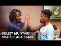 Former ghana star sulley muntari visits black stars camp ahead of portugal clash