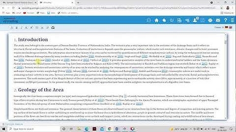 How to do E Proofing of Research Article for Springer Nature?