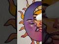 drawing the sun and moon together 🌙 🌞