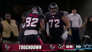 How did Texans score 34 points vs Cowboys? | MNF Highlights