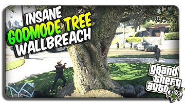 GTA 5 Online Inside A Tree Wallbreach Glitch GTA 5 Glitches