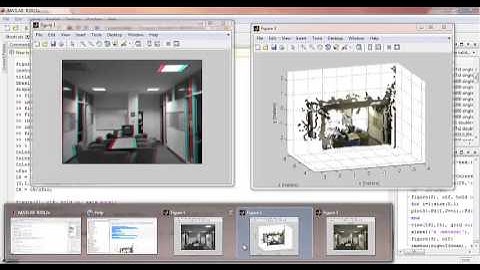 Demo Stereo Vision using Matlab example