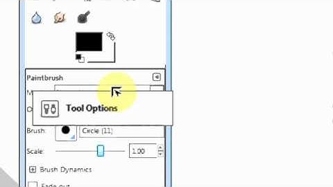 Video 8b -Learn about the Gimp Dockable Dialogue box for Windows - Gimp Tutorial