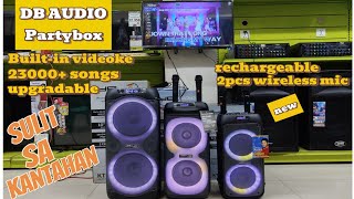 Partybox na built-in videoke Sulit sa budget DB audio by Astron@KuyaGerboy