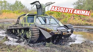 Luxury RIPSAW Tank vs. Deep Nasty MUD... This Thing is INSANE!!!