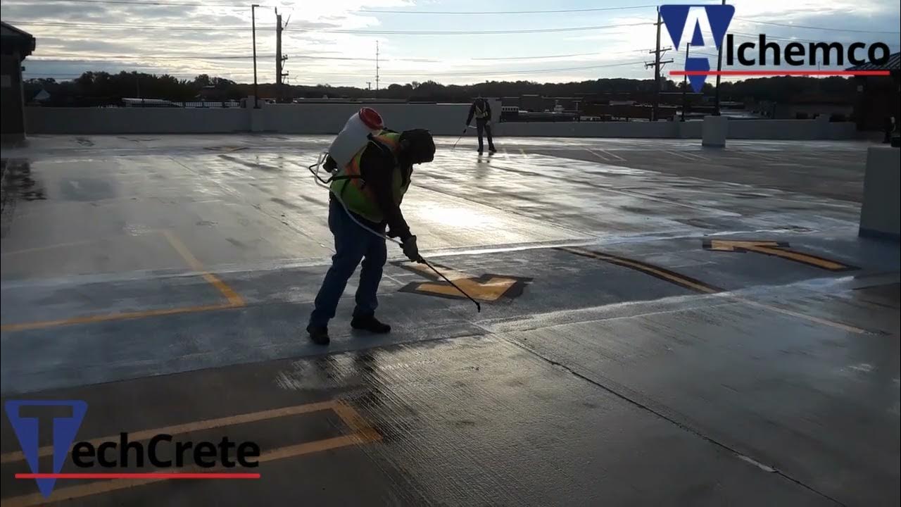 Step by Step TechCrete 2500 Waterproofing Install on Rochester, MI