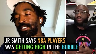 Celebrity J.R. Smith Reveals NBA Players Were Smoking Trees in the Bubble, We Were Blowing It Down | Reaction Profile