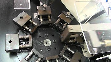 automatic riveting machine with indexing unit