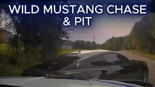Lengthy Mustang Police Chase Ends In Double PIT Maneuver screenshot 4