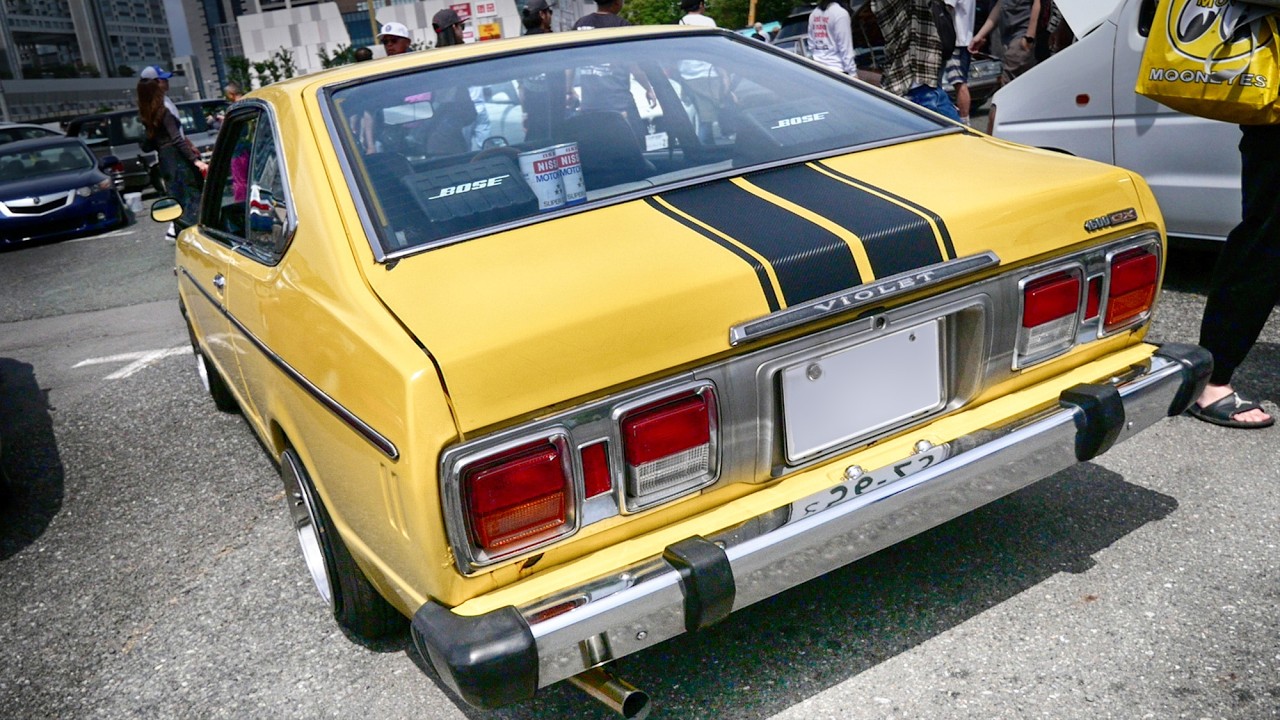 NISSAN VIOLET1600GX【Cars and】MOONEYES Street Car Nationals