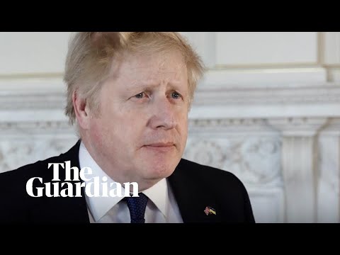 'Have courage in your heart': Boris Johnson delivers Easter message in Ukrainian