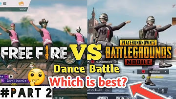 Tik tok Free Fire vs Pubg dance | Dance battle | Part 2 | Pubg vs free fire video