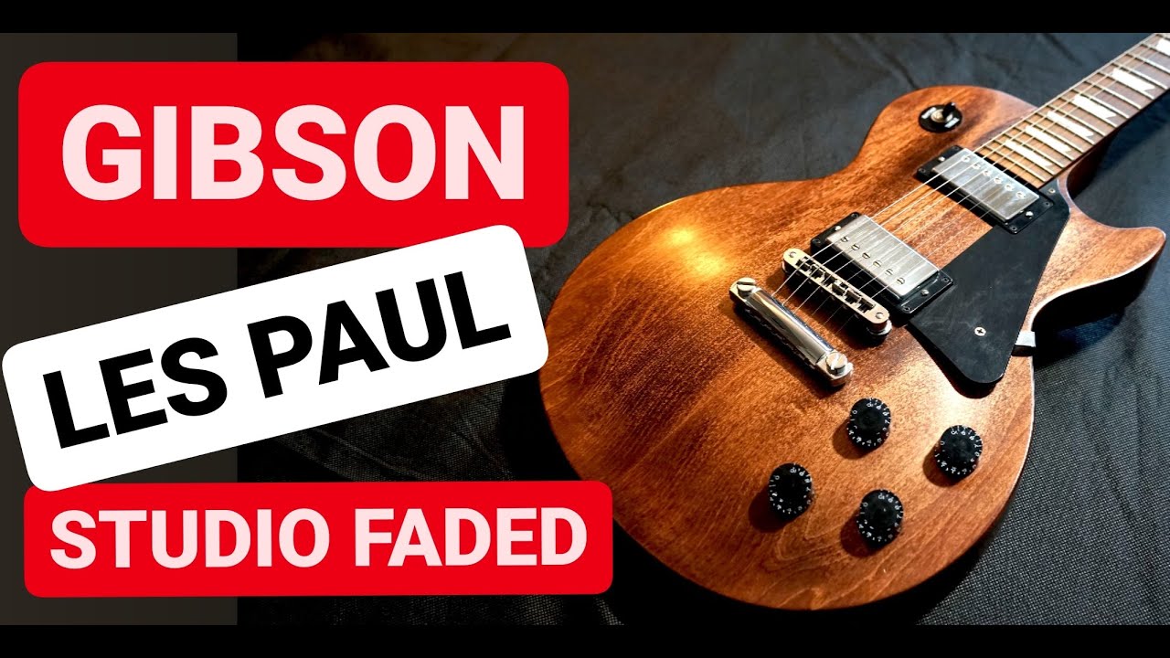 GIBSON LES PAUL STUDIO FADED review ESPAÑOL GIBSON LES PAUL BARATA