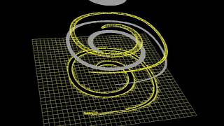 Adaptive Moment-of-Fluid(MOF)  computation of reversible vortex problem, T = 8.