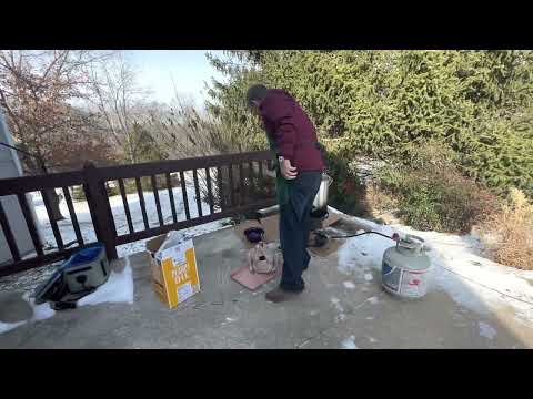 Frying Our Christmas Turkey