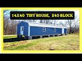 14x40 Tiny House Delivery