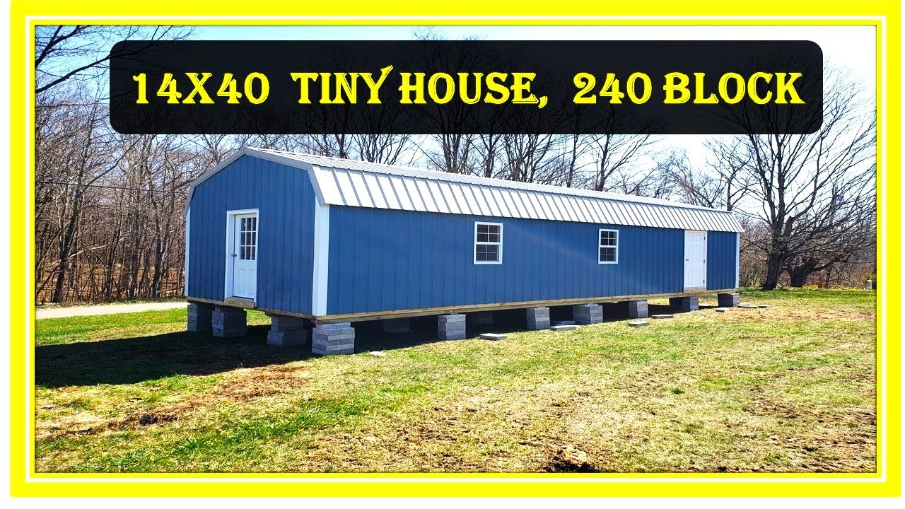 14x40 Tiny House Delivery