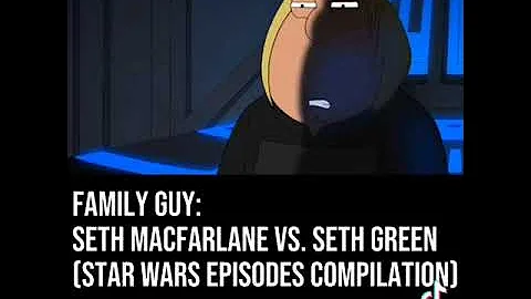 Family Guy: Seth green vs Seth McFarland