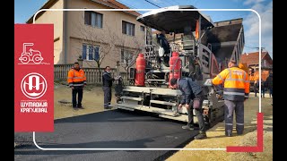 Završni radovi na asfaltiranju Zlarinske ulice - JKP Šumadija Kragujevac