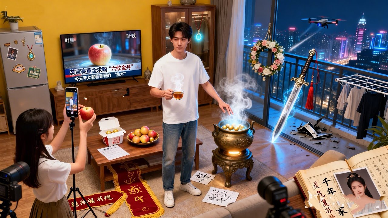 I Just Wanted a Low-Key Life—But My Sister’s Livestream Exposed My Immortal Secret!