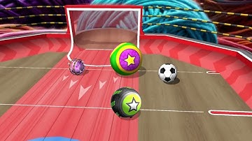 Going Balls - Football Level Gameplay Android, iOS #311