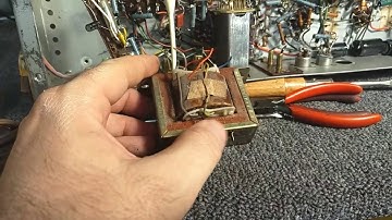 Repair of 1960s Saba Freiburg 100 with a bad output transformer.