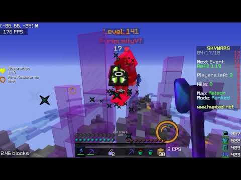 1 Hour Of Hypixel Ranked Skywars - How I Get Masters/Diamond Division