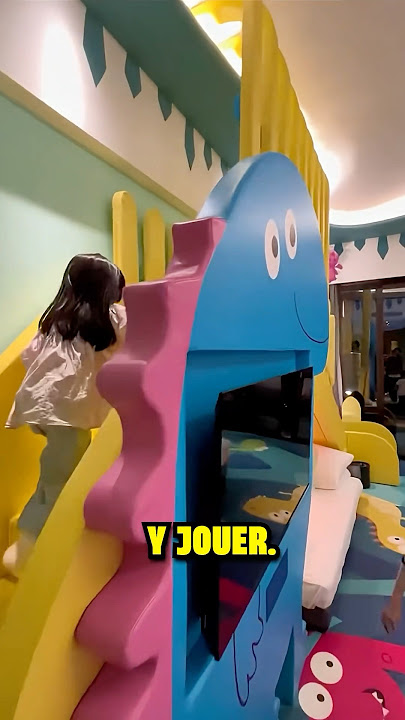 Le père a fabriqué la meilleure salle de jeux pour ses enfants ￼