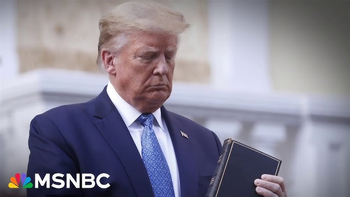 We Must Make America Pray Again Trump Hawks 60 Bible Amid Cash Crunch