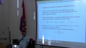 Domagoj Kuić "What is probability and what is then statistical mechanics?"