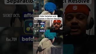 Color Separation in DaVinci Resolve Made Easy. #davinciresolve #colorgrading